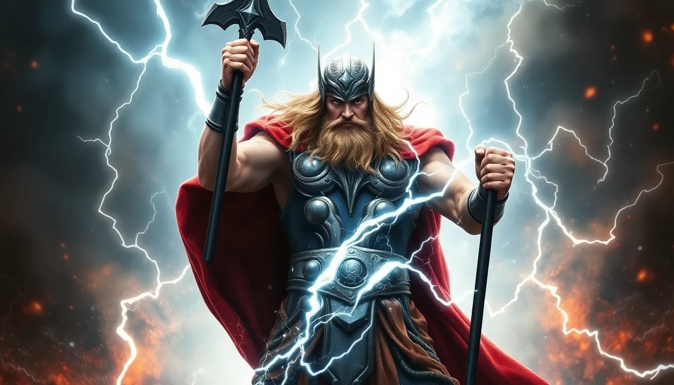 The Iconic Imagery of Thor: God of Thunder in Art and Literature ...