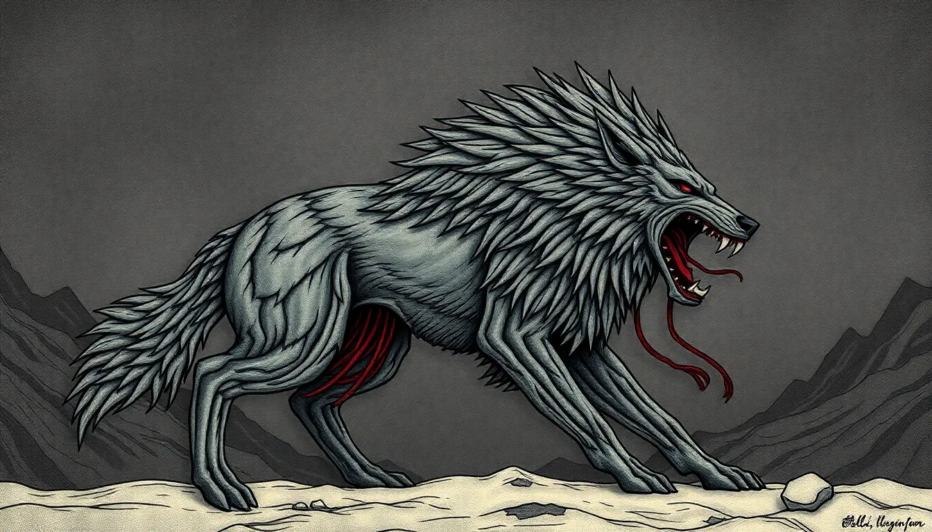 "The Great Wolf: Fenrir's Influence On Norse Art And Literature ...