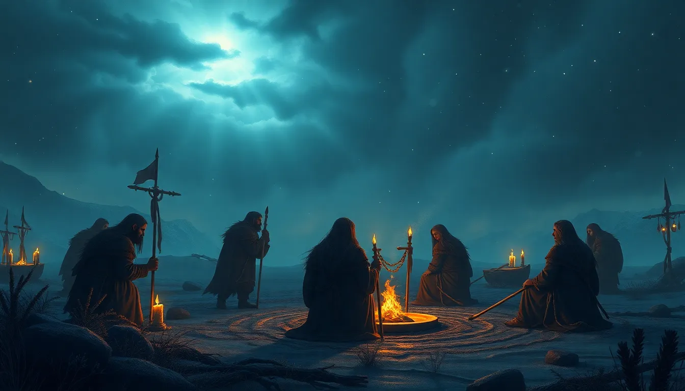 Seidr Ritual The Importance of Community in Seidr Practices - Norse Mythology